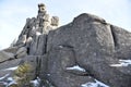 Winter in the Karkonosze Mountains, Poland. Royalty Free Stock Photo