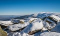 Karkonosze mountains winterscape