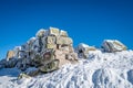 Karkonosze mountains winterscape