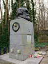 Karl Marx. Socialist Revolutionary. Highgate Cemetary. London. UK