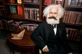 Karl Heinrich Marx Wax Figure Royalty Free Stock Photo