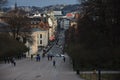 Karl Johans gate is the main street of the city of Oslo, Norway.