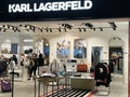 Karl Lagerfeld store at Vaclav Havel Airport in Prague, Czech Republic