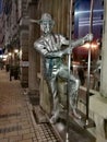 Karl Malden`s monument in Belgrade, Serbia.