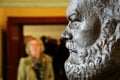 Karl Marx bust at the Stasi museum (Berlin) Royalty Free Stock Photo