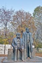 Karl Marx and Friedrich Engels at Berlin, Germany Royalty Free Stock Photo