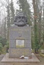 Karl marx grave stone, london