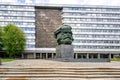 The Karl Marx Monument, Chemnitz, Germany Royalty Free Stock Photo