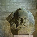 Karl Marx Monument in Chemnitz (Germany) Royalty Free Stock Photo