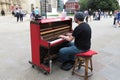 Karl Mullen street piano player