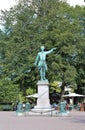 Karl XIII's statue in front of Cafe Teahouse, Stockholm