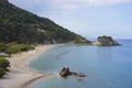 Karlovassi Beach. Greece Royalty Free Stock Photo