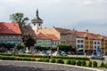 Karlovo namesti town square in Roudnice nad Labem