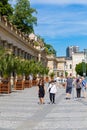 Karlovy Vary-Carlsbad, Czech Republic - August 6, 2022, Europe, Mill Colonnade