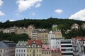 Karlovy Vary or Carlsbad in western Bohemia, Czech Republic