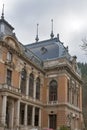 Karlovy Vary gothic spa architecture Royalty Free Stock Photo