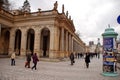 Karlovy Vary, the most famous spa town of the Czech Republic. Royalty Free Stock Photo