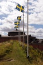 Karlsborg Fortress in Sweden Royalty Free Stock Photo