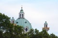 Karlskirche baroque church in Vienna Royalty Free Stock Photo