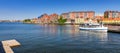 Karlskrona city architecture - sea bay view Royalty Free Stock Photo