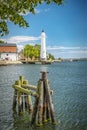 Karlskrona Stumholmen Lighthouse Focus on Foreground Royalty Free Stock Photo