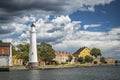 Karlskrona Stumholmen Lighthouse Landscape Royalty Free Stock Photo