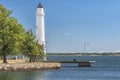 Karlskrona Stumholmen Lighthouse Seascape Royalty Free Stock Photo