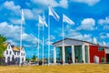 Karlskrona, Sweden, July 14, 2022: Maritime museum in the port o Royalty Free Stock Photo