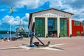Karlskrona, Sweden, July 14, 2022: Maritime museum in the port o Royalty Free Stock Photo