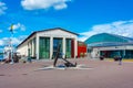 Karlskrona, Sweden, July 14, 2022: Maritime museum in the port o Royalty Free Stock Photo