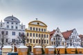 Karlsplatz square, Neuburg an der Donau, Germany