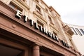 Karlsruhe Ettlinger Tor Shopping Center Letters Closeup Exterior