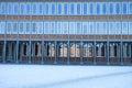 Building with rows of windows in Karlsruhe