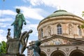 Karlsruhe Old Hygieia Fountain Therme Vierordtbad Sauna Thermal Royalty Free Stock Photo