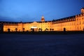 Karlsruhe Palace at night