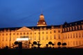 Karlsruhe Palace at night