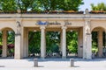 Karlsruhe Zoologischer Garten Stadtgarten Zoo Animals Entryway S Royalty Free Stock Photo