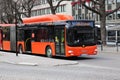 Articulated bus