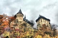 Karlstein castle Royalty Free Stock Photo