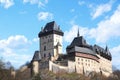 Karlstejn castle Royalty Free Stock Photo