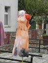 Dress on a woman mannequin