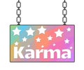 Karma Colorful Signboard