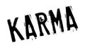 Karma rubber stamp