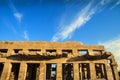 The Ancient Temple Complex of Karnak near Luxor in the Nile Valley in Egypt