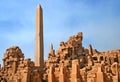 Karnak ruins Royalty Free Stock Photo