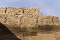 Karnak Temple, complex of Amun-Re. Royalty Free Stock Photo