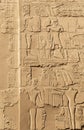 Karnak Temple, complex of Amun-Re. Great Hypostyle Hall. Royalty Free Stock Photo