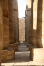 Karnak Temple detail Royalty Free Stock Photo