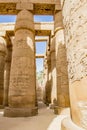 The ancient Karnak temple obelisks, Luxor, Egypt,