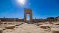 Karnak Temple in Luxor, Egypt. The Karnak Temple Complex, commonly known as Karnak, comprises a vast mix of decayed temples, Royalty Free Stock Photo